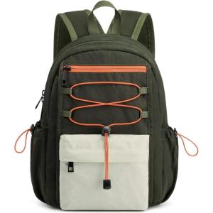 imageG4Free 10L Small Backpack for Women Men Lightweight Mini Travel Backpacks Hiking Casual Daypack Beige amp KhakiGreen
