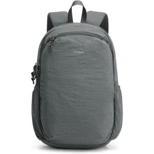 imageG4Free 15L Hiking Backpack Lightweight Small Travel Backpack Casual Daypack for Women Men Outdoor Campus BlackGray