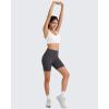 imageG4Free BareFeel Racerback Sports Bra for Women  Scoop Neck Workout Tank Top Casual Yoga Non PaddedPure White