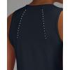 imageG4Free Lightweight Workout Tank Tops for Women High Neck Athletic Long Tanks Sleeveless Summer Running Gym ShirtsNavy