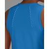 imageG4Free Lightweight Workout Tank Tops for Women High Neck Athletic Long Tanks Sleeveless Summer Running Gym ShirtsOcean Blue