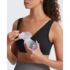 image:imageG4Free BareFeel Maternity Bra Wireless V Neck Nursing Bras for Breastfeeding U Back Pregnancy Sleep Bras YogaBlack