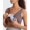 image:imageG4Free BareFeel Maternity Bra Wireless V Neck Nursing Bras for Breastfeeding U Back Pregnancy Sleep Bras YogaTaupe