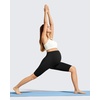 image:imageG4Free Barefeel Maternity Biker Shorts with Pockets Over The Belly Legging Pregnancy Yoga Pants Athletic Workout 5 85Black