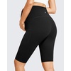 image:imageG4Free Barefeel Maternity Biker Shorts with Pockets Over The Belly Legging Pregnancy Yoga Pants Athletic Workout 5 85Black