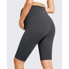 image:imageG4Free Barefeel Maternity Biker Shorts with Pockets Over The Belly Legging Pregnancy Yoga Pants Athletic Workout 5 85Dark Gray