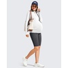 image:imageG4Free Barefeel Maternity Biker Shorts with Pockets Over The Belly Legging Pregnancy Yoga Pants Athletic Workout 5 85Dark Gray