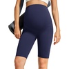 image:imageG4Free Barefeel Maternity Biker Shorts with Pockets Over The Belly Legging Pregnancy Yoga Pants Athletic Workout 5 85Royal Blue