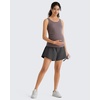 image:imageG4Free Chillwhisp Built in Brief Maternity Athletic Shorts with Inner Pockets Cross Waist Pregnancy ShortsBlack