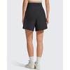 image:imageG4Free Chillwhisp Maternity Flowy Shorts for Women Pregnancy Skort with Pocket Builtin Brief LinerBlack