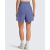 image:imageG4Free Chillwhisp Maternity Flowy Shorts for Women Pregnancy Skort with Pocket Builtin Brief LinerDusky Purple
