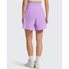 image:imageG4Free Chillwhisp Maternity Flowy Shorts for Women Pregnancy Skort with Pocket Builtin Brief LinerLight Purple