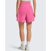 image:imageG4Free Chillwhisp Maternity Flowy Shorts for Women Pregnancy Skort with Pocket Builtin Brief LinerRosy Pink