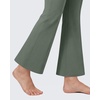 image:imageG4Free EverGoing Maternity Flare Leggings with Pockets Over The Belly Pregnancy Work Ankle Pants 252729Gray Sage