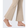image:imageG4Free EverGoing Maternity Flare Leggings with Pockets Over The Belly Pregnancy Work Ankle Pants 252729Light Khaki