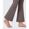 image:imageG4Free EverGoing Maternity Flare Leggings with Pockets Over The Belly Pregnancy Work Ankle Pants 252729Taupe