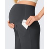 image:imageG4Free EverGoing Maternity Shorts with Pockets Over The Belly Stretchy Pregnancy Casual Workout Activewear 6 10Dark Gray