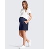 image:imageG4Free EverGoing Maternity Shorts with Pockets Over The Belly Stretchy Pregnancy Casual Workout Activewear 6 10Royal Blue