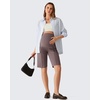 image:imageG4Free EverGoing Maternity Shorts with Pockets Over The Belly Stretchy Pregnancy Casual Workout Activewear 6 10Taupe