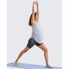 image:imageG4Free Lyocell Side Slits Maternity Tank Tops Crewneck Pregnancy Sleeveless Workout Shirts Loose FitLight Denim