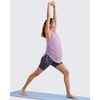 image:imageG4Free Lyocell Side Slits Maternity Tank Tops Crewneck Pregnancy Sleeveless Workout Shirts Loose FitLight Purple