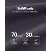 image:imageG4Free ShiftReady Maternity Pants with Pockets Casual Over The Belly Pregnancy Wide Leg Daily TrousersDark Gray
