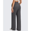 image:imageG4Free ShiftReady Maternity Pants with Pockets Casual Over The Belly Pregnancy Wide Leg Daily TrousersDark Gray