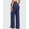image:imageG4Free ShiftReady Maternity Pants with Pockets Casual Over The Belly Pregnancy Wide Leg Daily TrousersDark Navy