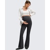 image:imageG4Free Womens BareFeel Maternity Flare LeggingsBlack
