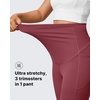 image:imageG4Free Womens BareFeel Maternity Flare LeggingsDark Burgundy