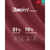 image:imageG4Free Womens BareFeel Maternity Flare LeggingsDark Burgundy
