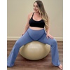 image:imageG4Free Womens BareFeel Maternity Flare LeggingsDenim Blue