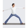 image:imageG4Free Womens BareFeel Maternity Flare LeggingsDenim Blue