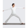 image:imageG4Free Womens BareFeel Maternity Flare LeggingsLight Gray