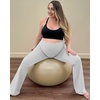 image:imageG4Free Womens BareFeel Maternity Flare LeggingsLight Gray