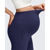 image:imageG4Free Womens BareFeel Maternity Flare LeggingsRoyal Blue