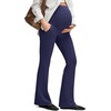 image:imageG4Free Womens BareFeel Maternity Flare LeggingsRoyal Blue