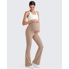image:imageG4Free Womens BareFeel Maternity Flare LeggingsToffee