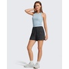 image:imageG4Free Casual Shorts for Women 4 High Waisted Lightweight Shorts with Pockets for Walking Traveling OutdoorBlack