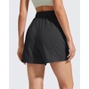 image:imageG4Free Casual Shorts for Women 4 High Waisted Lightweight Shorts with Pockets for Walking Traveling OutdoorBlack