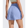 image:imageG4Free Casual Shorts for Women 4 High Waisted Lightweight Shorts with Pockets for Walking Traveling OutdoorCornflower Blue