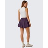 image:imageG4Free Chillwhisp Bubble Shorts for Women 3 Drawstring Lightweight Puffy Y2k Skort with PocketsGrape Purple