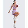 image:imageG4Free Chillwhisp Lightweight Running Shorts for Women 25 High Waist Workout Shorts with Liner Pocket TennisLight Purple