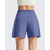 image:imageG4Free Chillwhisp Split Running Shorts for Women 3 Builtin Shorts for Athletic Workout GymDusky Purple