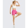 image:imageG4Free Chillwhisp Womens Athletic Shorts 4 High Waisted Lightweight Running Shorts with PocketsRosy Pink