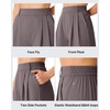 image:imageG4Free ShiftReady Shorts for Women Dressy Casual 7  High Waisted Wide Leg Pleated Shorts with PocketsTaupe