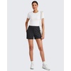 image:imageG4Free Smoofit Modal Soft Casual Shorts for Women High Waisted Summer Lounge Sweat Shorts with PocketsBlack