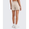 image:imageG4Free Smoofit Modal Soft Casual Shorts for Women High Waisted Summer Lounge Sweat Shorts with PocketsLight Khaki