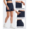 image:imageG4Free Smoofit Modal Soft Sweat Shorts Women Shockcord Elastic Waist Summer Casual Lounge Shorts with PocketsDark Blue