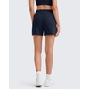 image:imageG4Free Smoofit Modal Soft Sweat Shorts Women Shockcord Elastic Waist Summer Casual Lounge Shorts with PocketsDark Blue